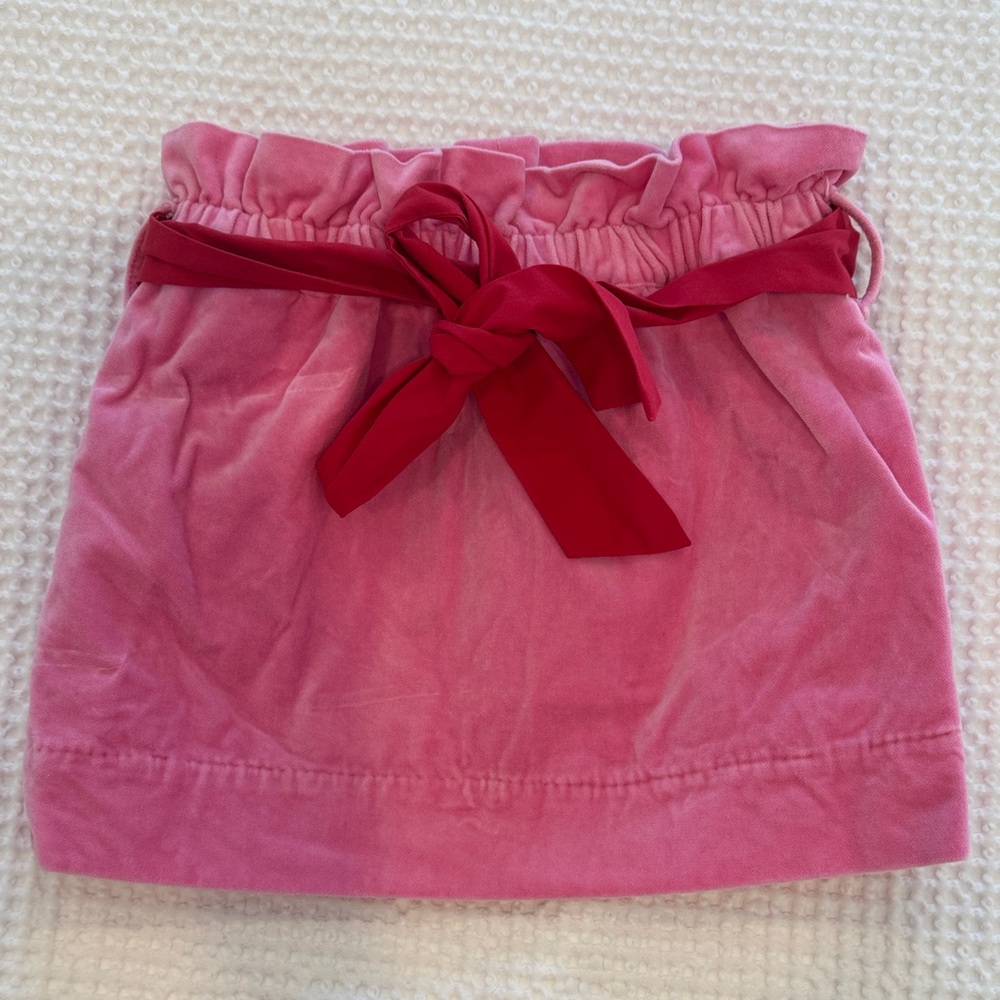 The Beaufort Bonnet Company Pink velvet skirt